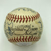 Beautiful 1967 St. Louis Cardinals World Series Champs Team Signed Baseball JSA