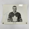 Ron Ellis Signed 1960's Toronto Maple Leafs Team Issued Photo JSA COA