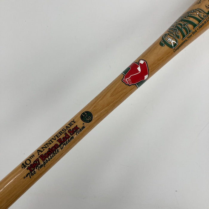 1967 Boston Red Sox AL Champs Team Signed Baseball Bat Carl Yastrzemski Beckett