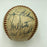 Ernie Banks Ron Santo Billy Williams Chicago Cubs Legends Signed Baseball JSA