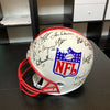 Johnny Unitas HOF Quarterback Legends Signed Full Size Helmet 18 Sigs JSA COA
