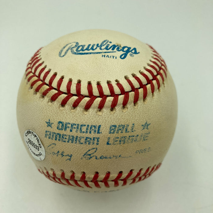 Ted Williams Signed Official American League Baseball JSA COA