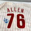 Dick Richie Allen Signed Authentic Philadelphia Phillies Russell Jersey JSA COA