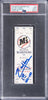Randy Johnson First No-Hitter Signed Full Ticket June 2, 1990 PSA Auto 10
