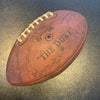 1960's Cleveland Browns Team Signed Game Used The Duke Football With Jim Brown