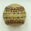 Jim Turner Single Signed 1937 Game Used Baseball New York Yankees JSA COA RARE