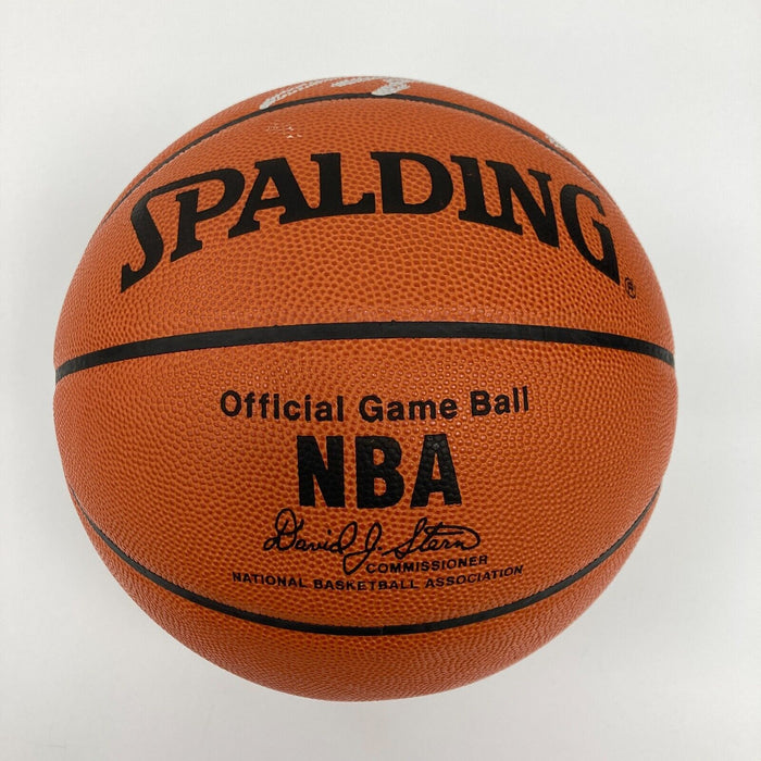 Michael Jordan Signed Official NBA Game Basketball PSA DNA Graded 10 GEM MINT