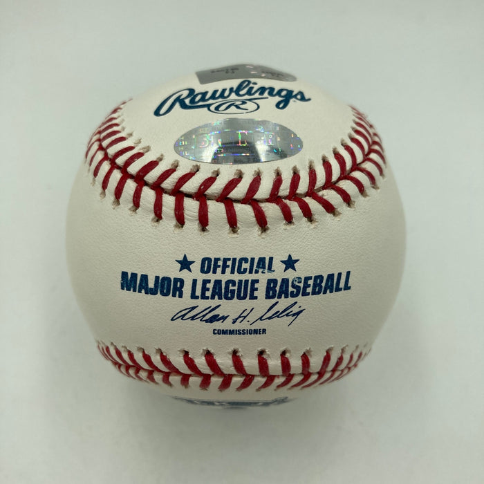 Derek Jeter 3000th Hit 7-9-11 Signed Inscribed DJ3K Baseball MLB & Steiner