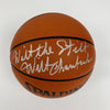 The Finest Wilt "The Stilt" Chamberlain Signed Spalding NBA Game Basketball JSA