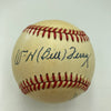 Ted Williams & Bill Terry Signed American League Baseball JSA COA