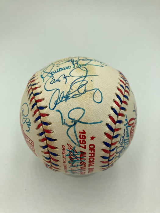1997 All Star Game Team Signed Baseball Ken Griffey Jr. Mark Mcgwire 30 Sigs JSA