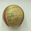 Cy Young Jimmie Foxx Tris Speaker Hall Of Fame Multi Signed Baseball Beckett COA