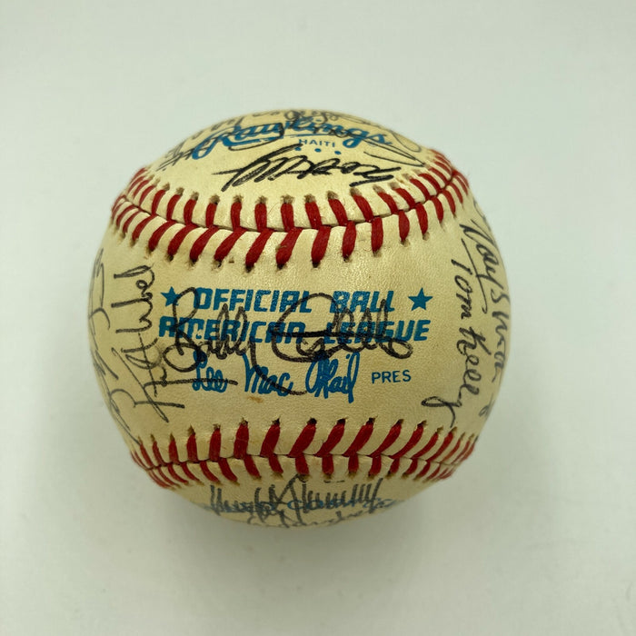 1983 Minnesota Twins Team Signed Official American League Baseball