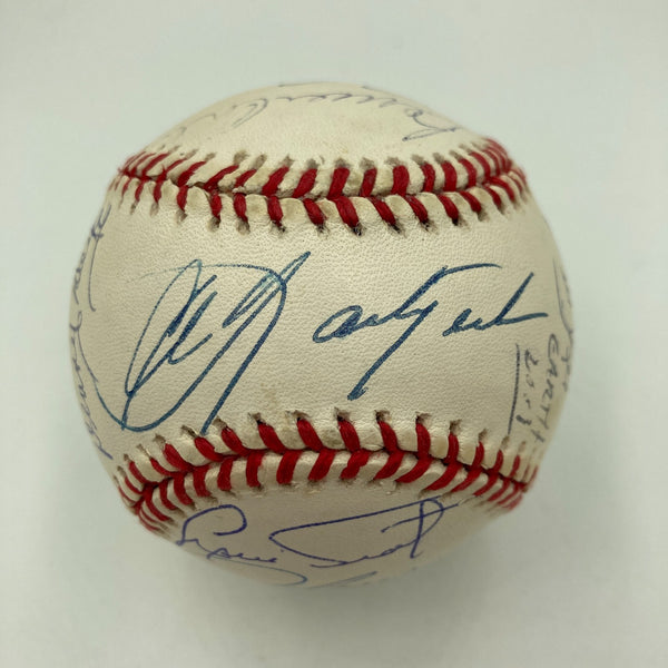 1975 Boston Red Sox AL Champs Team Signed Major League Baseball JSA COA