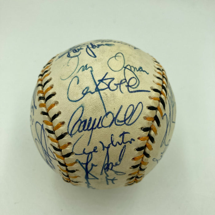 1994 All Star Game Signed Baseball Kirby Puckett Cal Ripken Randy Johnson JSA