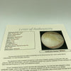 Rare Bobby Roderick Wallace Single Signed Autographed Baseball With JSA COA HOF