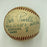 1956 World Series Signed Game Used Baseball Yankees VS. Dodgers MEARS COA