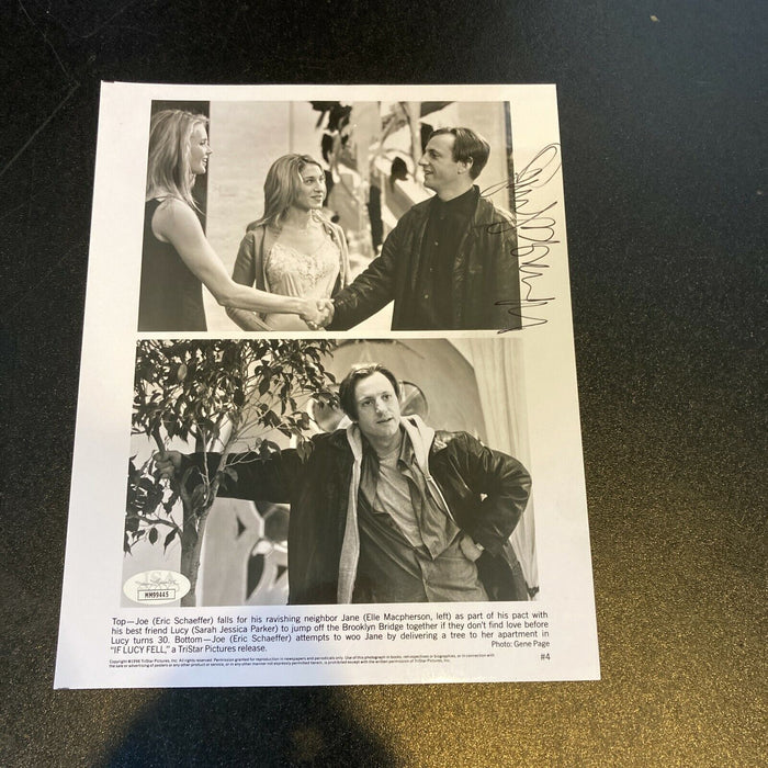 Sarah Jessica Parker Signed Autographed If Lucy Fell 8x10 Photo With JSA COA