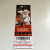 David Dahl Orioles MLB Debut First Game Original Ticket July 25, 2016