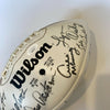 Quarterback Legends Multi Signed Football Johnny Unitas Sonny Jurgensen JSA COA