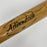 Hank Aaron Signed 1975- Game Used Baseball Bat PSA DNA & JSA COA