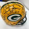 1966 Green Bay Packers Super Bowl 1 Champs Team Signed Authentic Helmet JSA COA