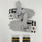 Larry Walker Twice Signed Game Issued 1990's Franklin Batting Gloves JSA COA