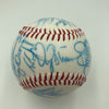 Vintage 1986 New York Mets World Series Champs Team Signed Baseball JSA COA