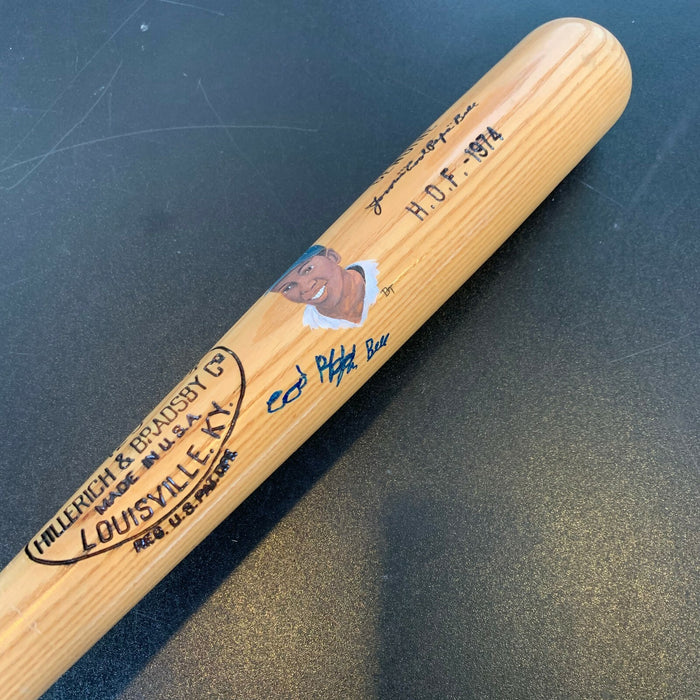 Rare Cool Papa Bell Signed Louisville Slugger Game Model Bat  Negro League JSA
