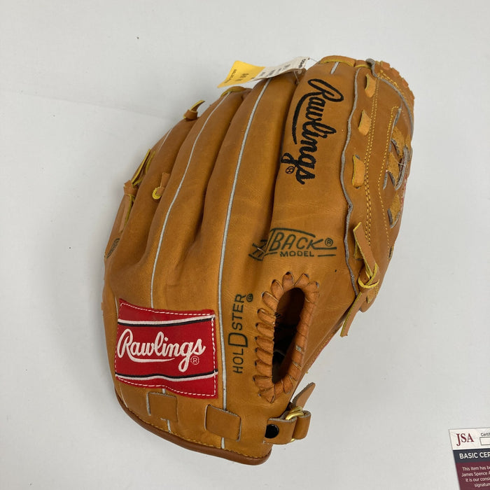Ken Caminiti 1996 MVP Signed Rawlings Game Model Baseball Glove JSA COA