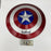 President Donald Trump Full Name Signed Large Captain America Shield  JSA COA