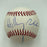 President Bill Clinton & Hillary Clinton Dual Signed Major League Baseball PSA