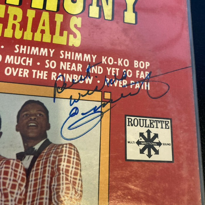 Little Anthony and the Imperials Band Signed Autographed LP Record Album JSA COA