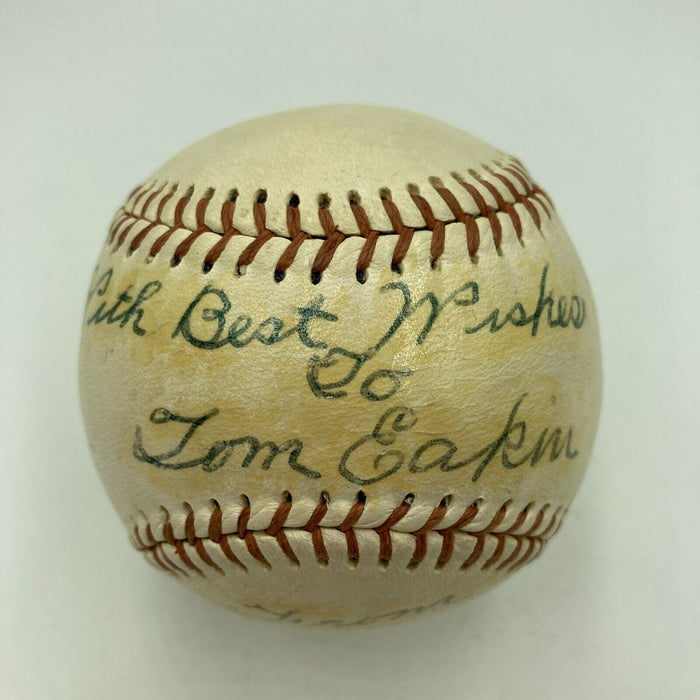 Joe Mccarthy Single Signed Baseball With JSA COA