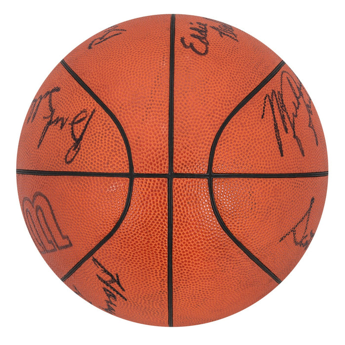 Michael Jordan 1988-89 Chicago Bulls Team Signed Auto Basketball Beckett COA