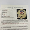 Johnny Unitas Joe Namath Len Dawson Hall Of Fame Multi Signed NFL Helmet JSA COA