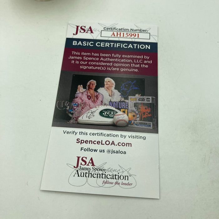 Red Schoendienst Signed Official National League Baseball JSA COA