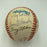 Ted Williams & Joe Dimaggio Hall Of Fame Multi Signed Baseball JSA COA