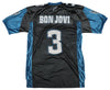 Rare Jon Bon Jovi & Band Signed Philadelphia Soul Football Jersey Beckett COA