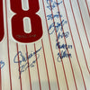 2008 Philadelphia Phillies World Series Champs Team Signed Jersey JSA COA