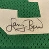 Larry Bird Signed Authentic Champion Boston Celtics Jersey With JSA COA