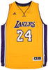 Kobe Bryant  "Mamba Out" Signed Authentic Adidas Los Angeles Lakers Jersey JSA