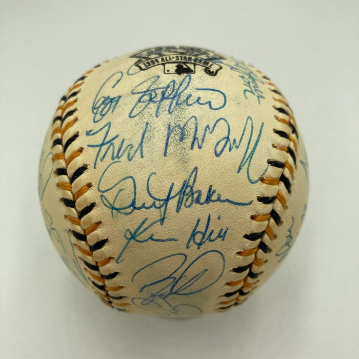 1994 All Star Game National League Team Signed Baseball Barry Bonds PSA DNA COA