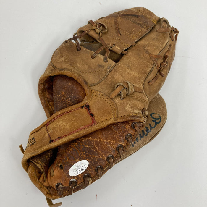 Stan Musial Signed Vintage 1950's Game Model Baseball Glove JSA COA