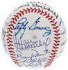 Beautiful HOF Pitching Legends Signed Baseball Sandy Koufax 24 Sigs JSA COA