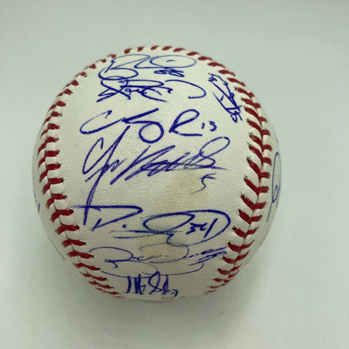 2010 San Francisco Giants World Series Champs Team Signed Baseball MLB Hologram