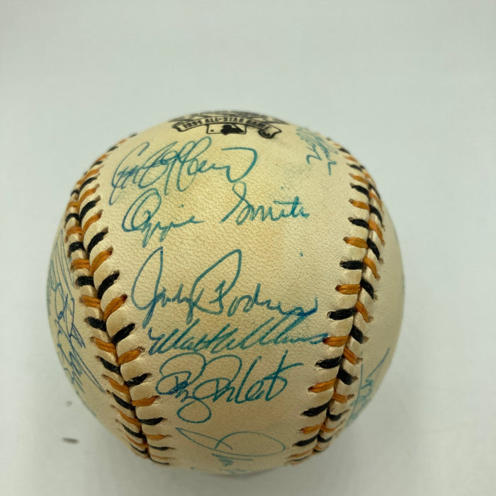 1994 All Star Game National League Team Signed Baseball Barry Bonds PSA DNA COA