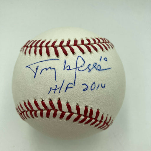 Tony La Russa HOF 2014 Signed Autographed Official Major League Baseball JSA COA