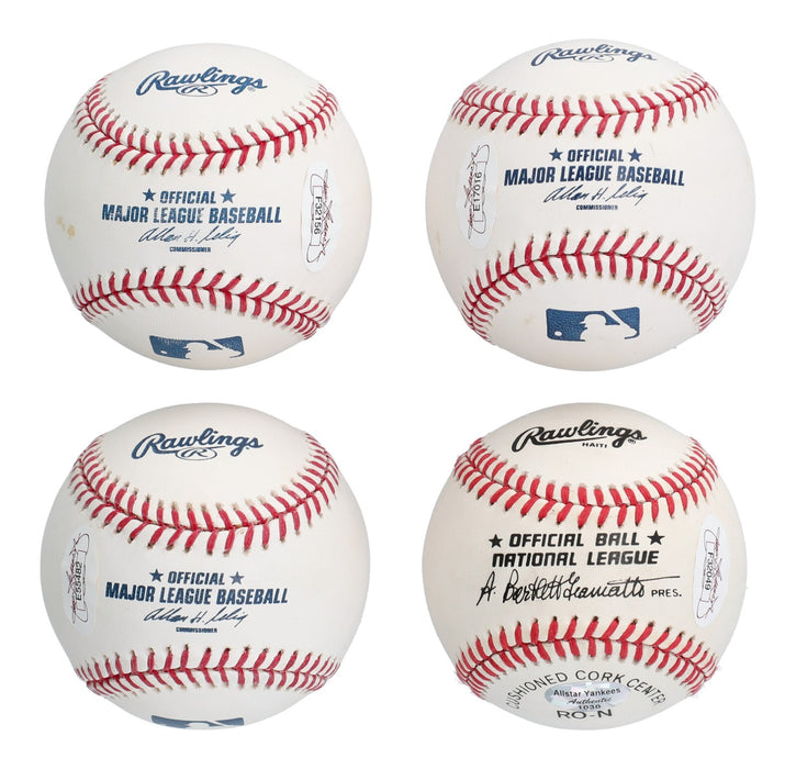 1953 New York Yankees WS Champs Team Signed Baseball Collection 35 Balls JSA COA