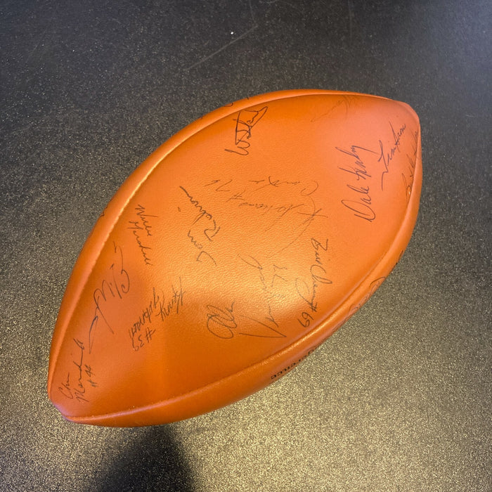 1987 Green Bay Packers Team Signed Wilson NFL Game Football JSA COA